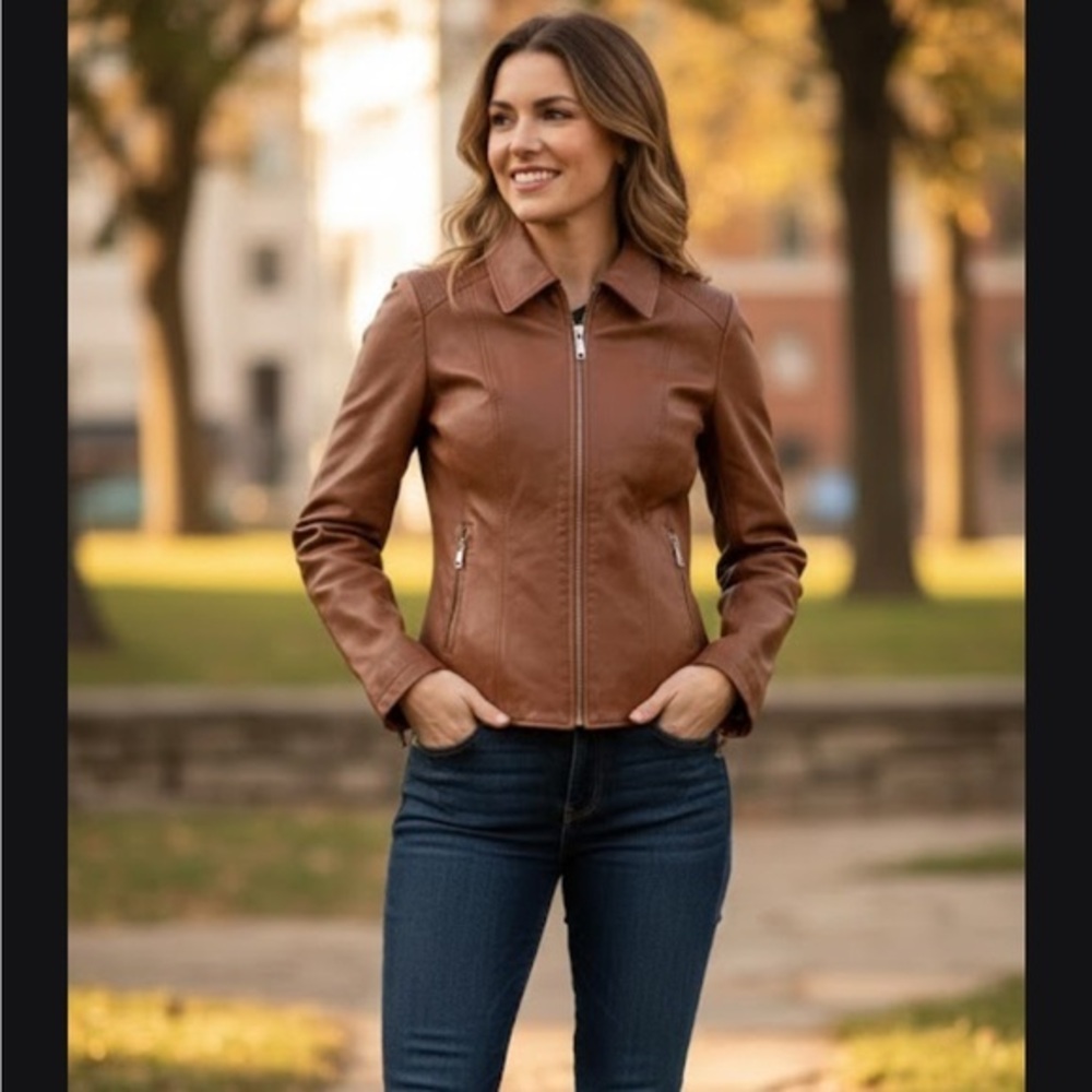 Wilson Leather Jacket for Women